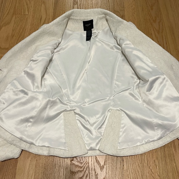 smythe off white floral lace jacquard blazer - Picture 11 of 13